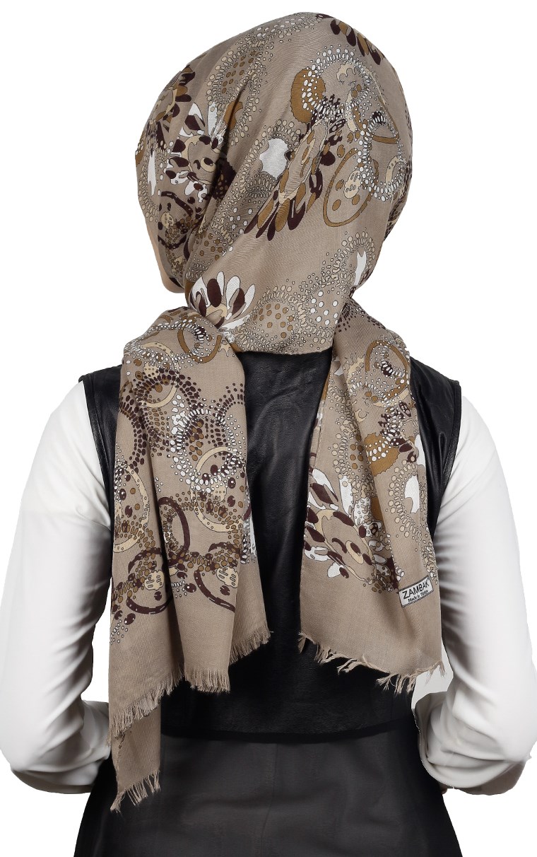 Kışlık Yünlü Şal 5181-1