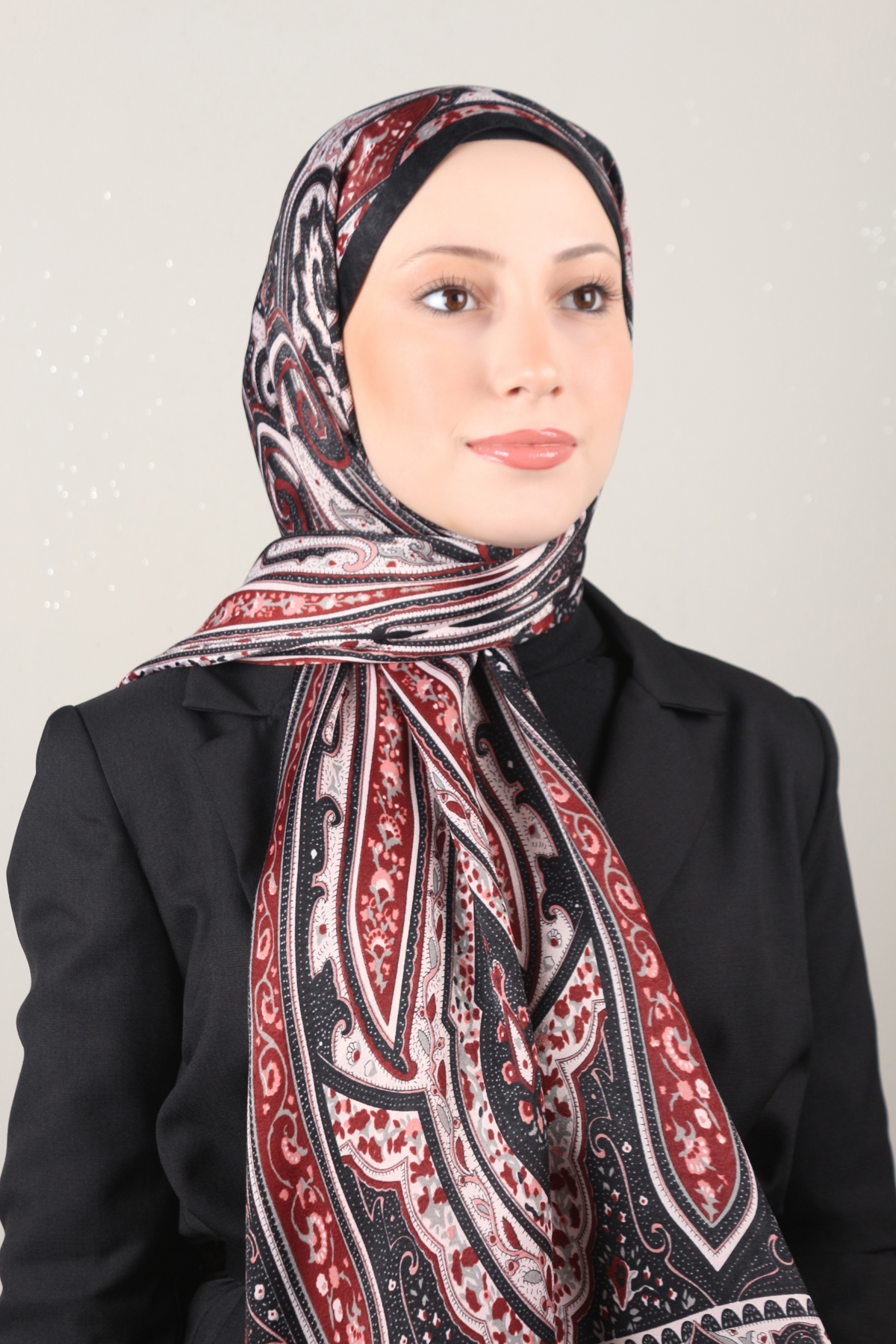 Desenli Lotus Şal 1515-1