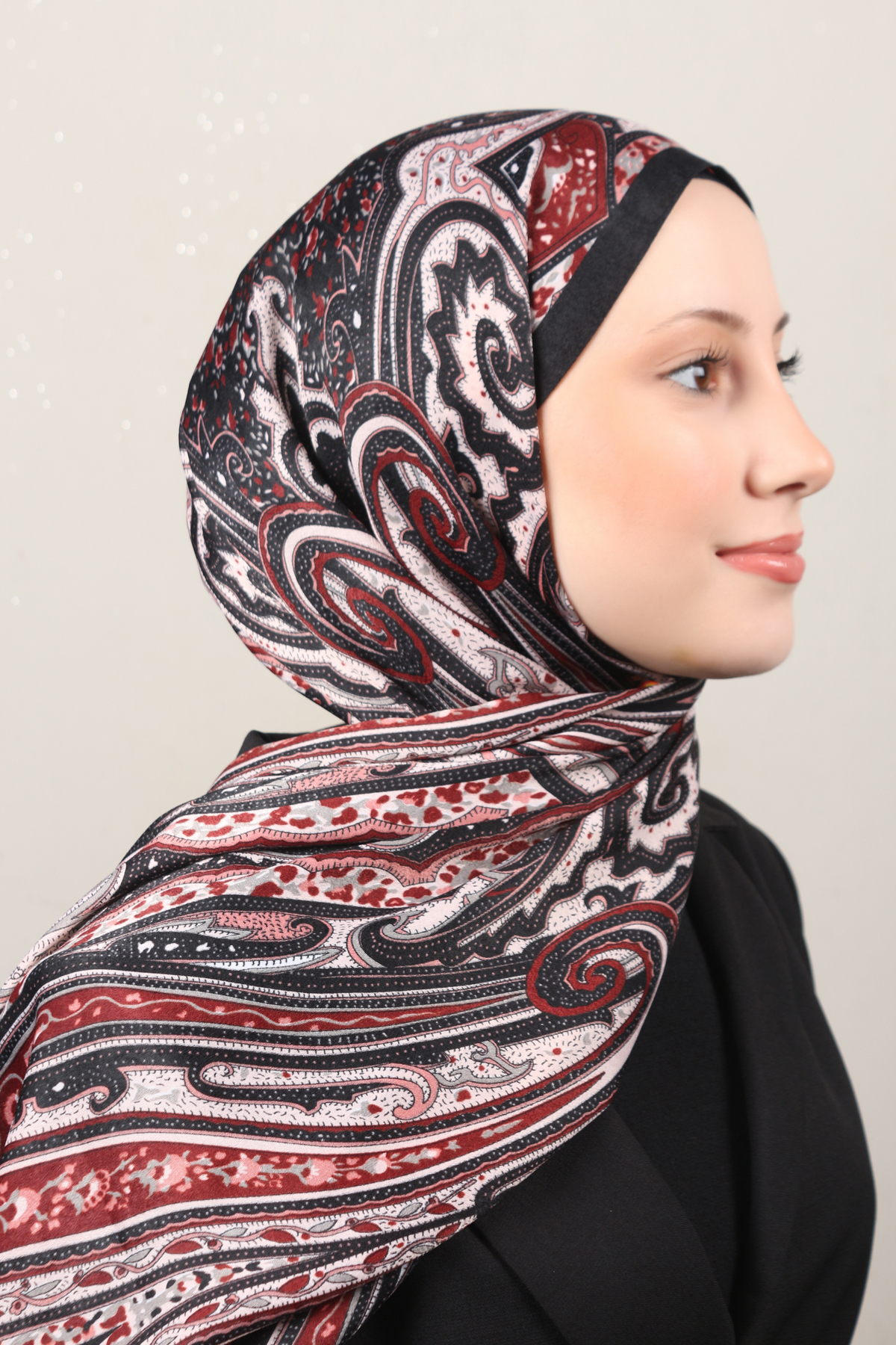 Desenli Lotus Şal 1515-1