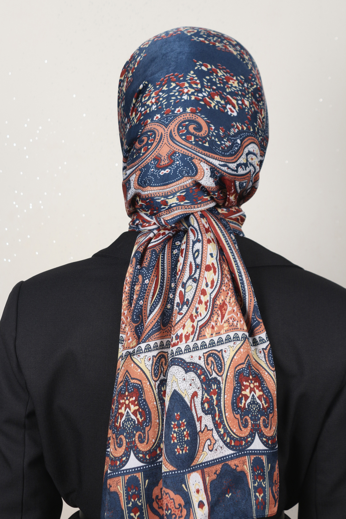 Desenli Lotus Şal 1515-3