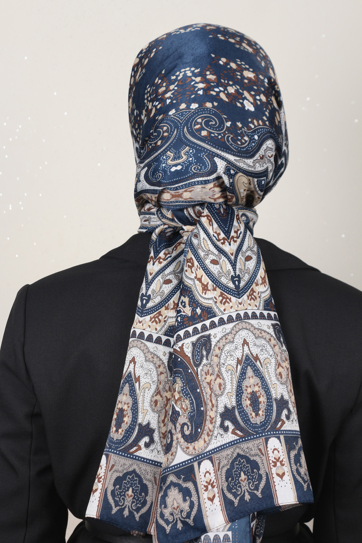 Desenli Lotus Şal 1515-4