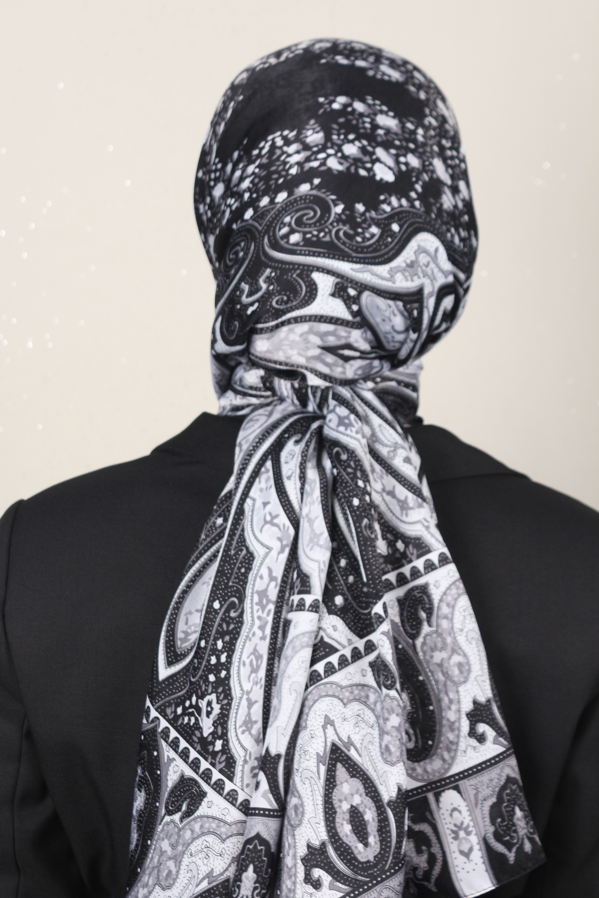 Desenli Lotus Şal 1515-6