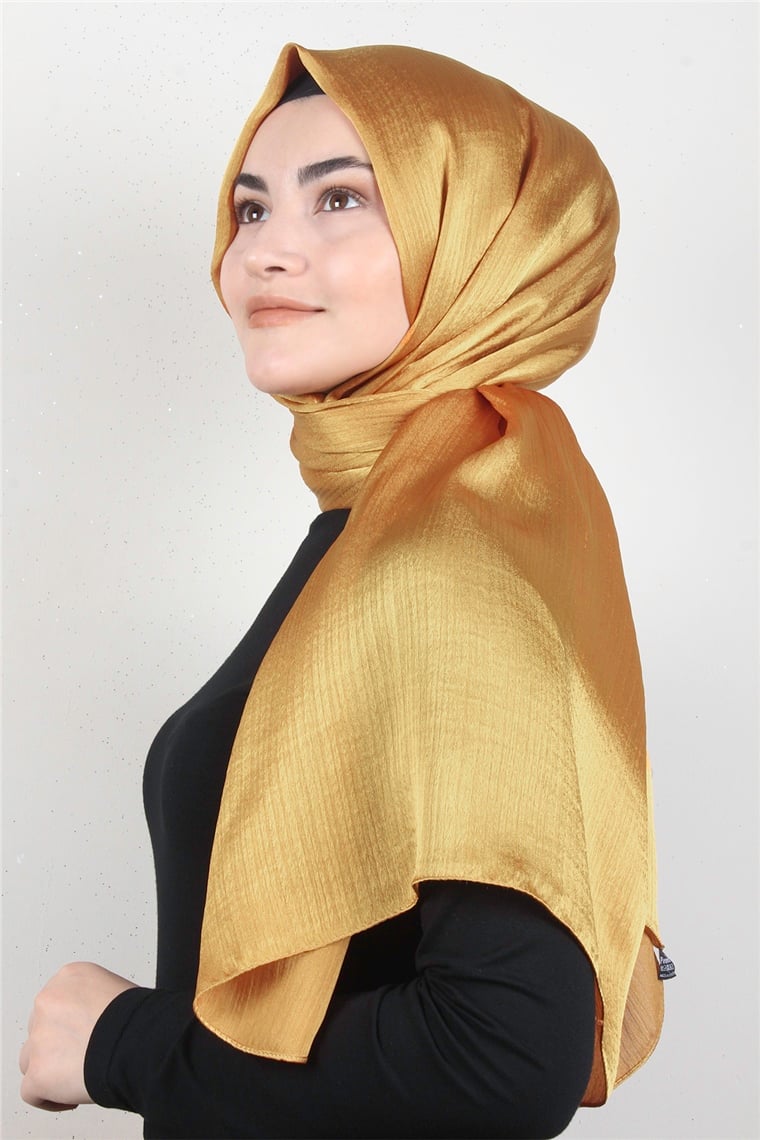 Diamond Janjan Şal 2727-15 Hardal 