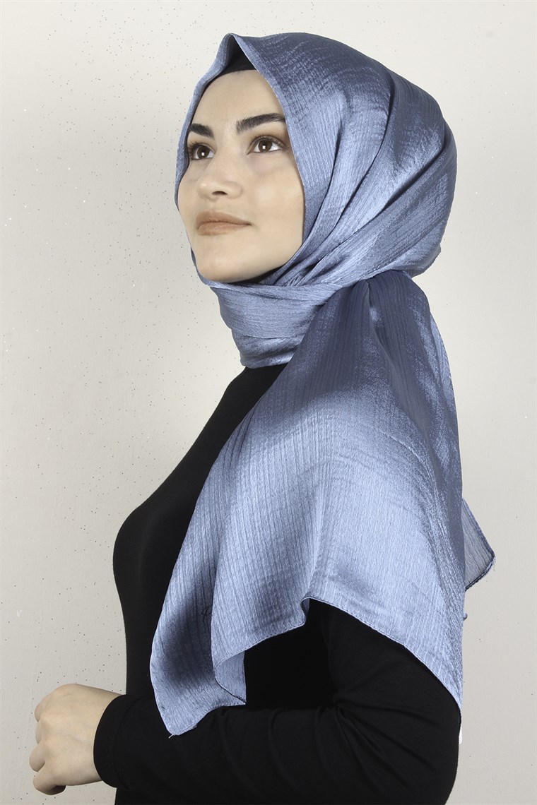 Diamond Janjan Şal 2727-19 Mavi