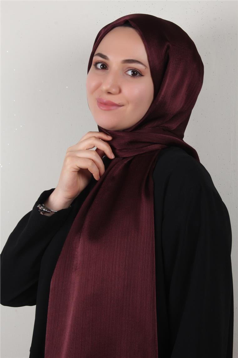 Diamond Janjan Şal 2727-30 Koyu Mürdüm
