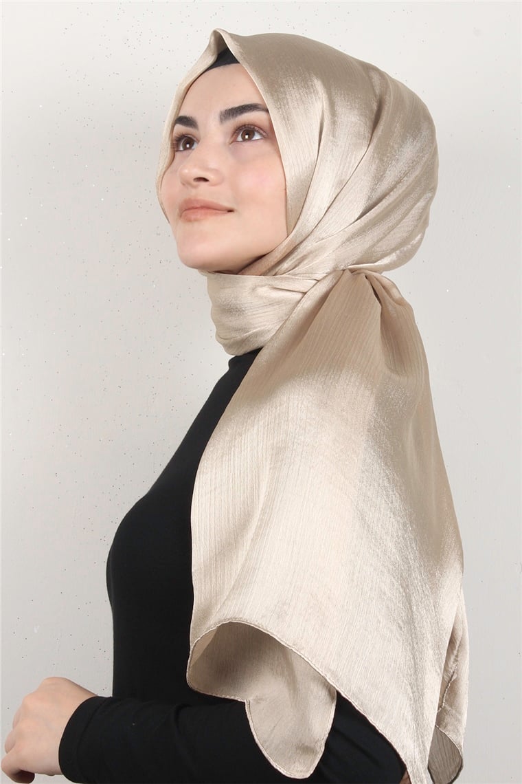 Diamond Janjan Şal 2727-5 Sütlü Kahve