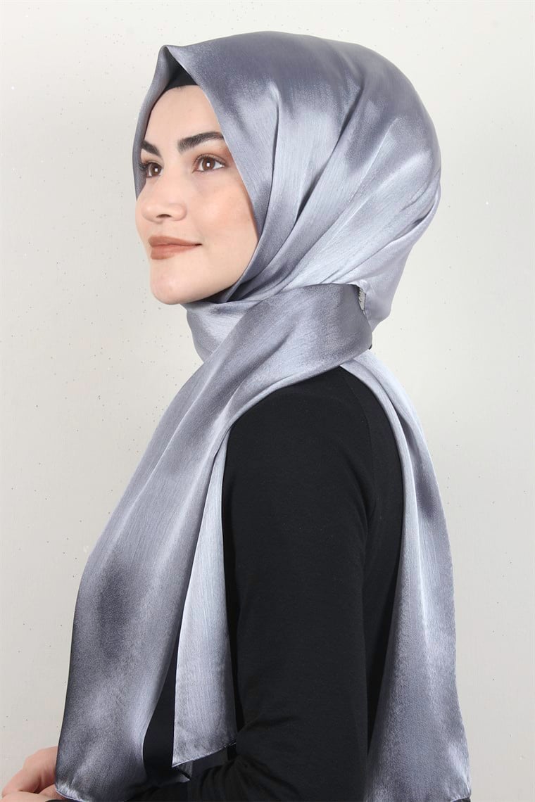 Diamond Degrade Janjan Şal 2728-5 Gümüş