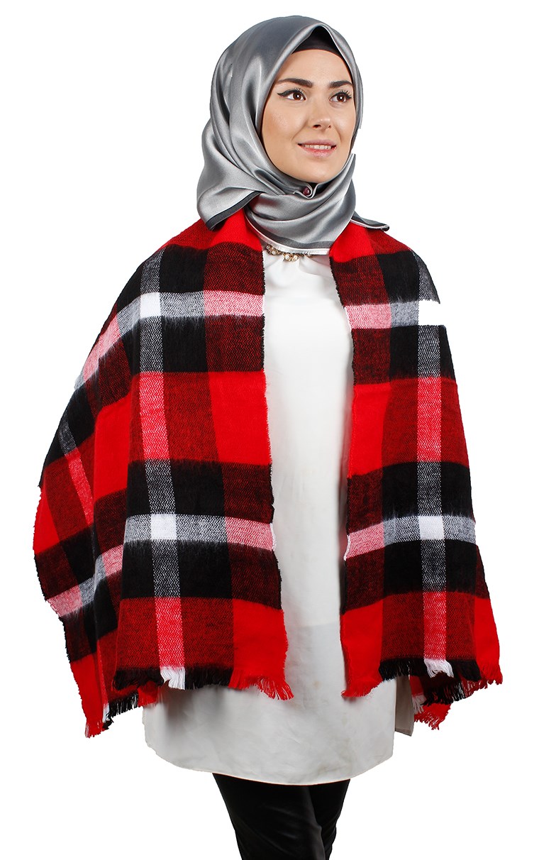 Yün Omuz Şalı 9001-42