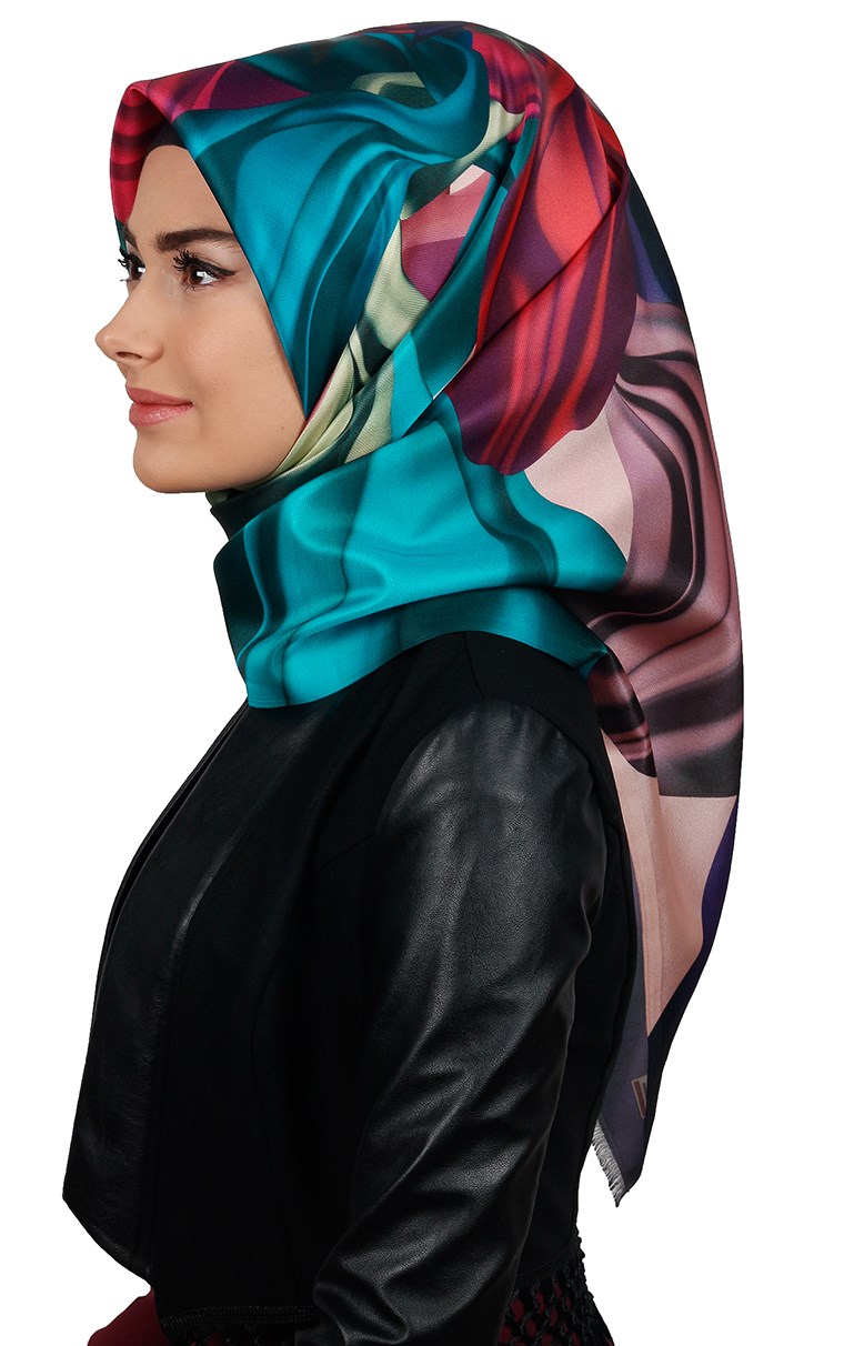 Tafta Dijital Eşarp 1320-6