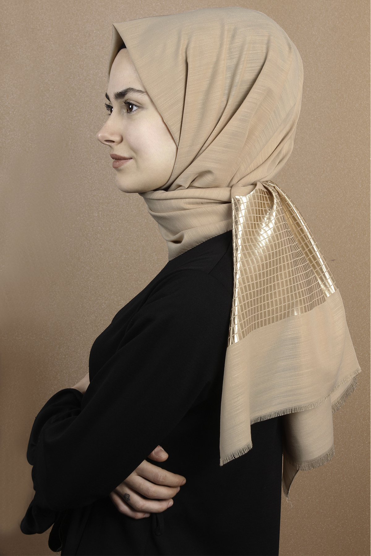 Elegance Şal 2802-16 Bej