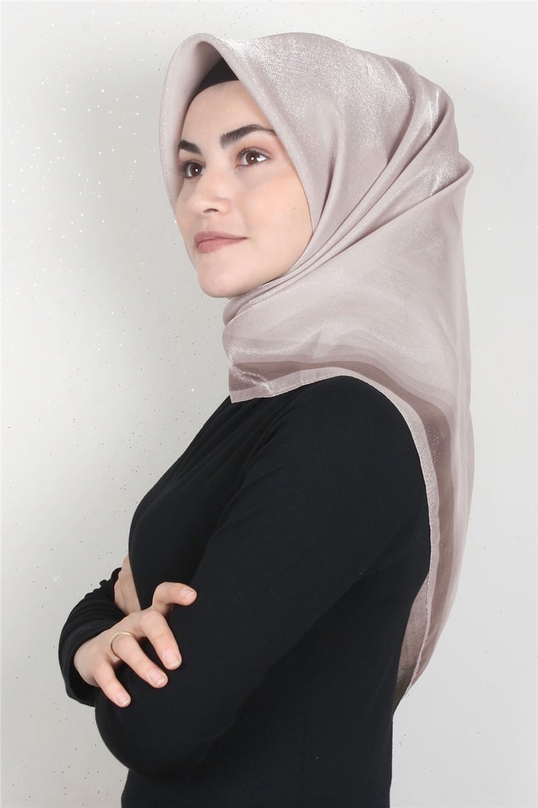 Elizya Simli Eşarp 3009-25 Toprak