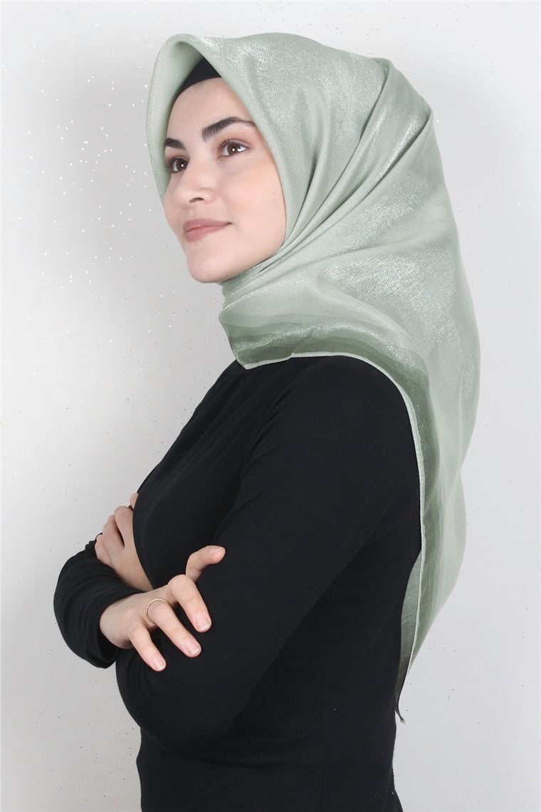 Elizya Simli Eşarp 3009-27 Çağla Yeşili