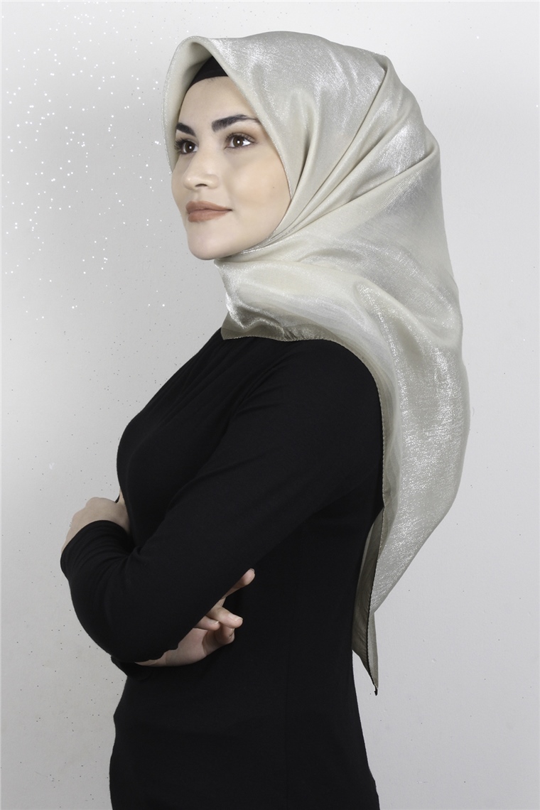 Elizya Simli Eşarp 3009-4 Latte