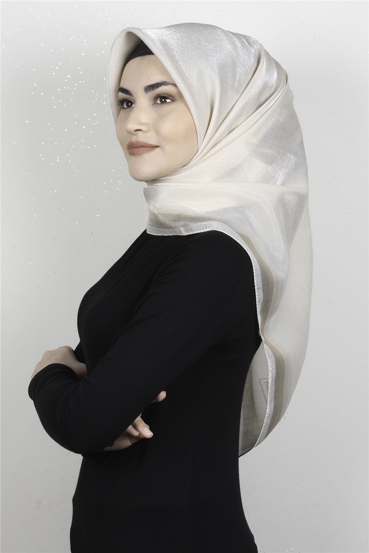 Elizya Simli Eşarp 3009-6 Bej