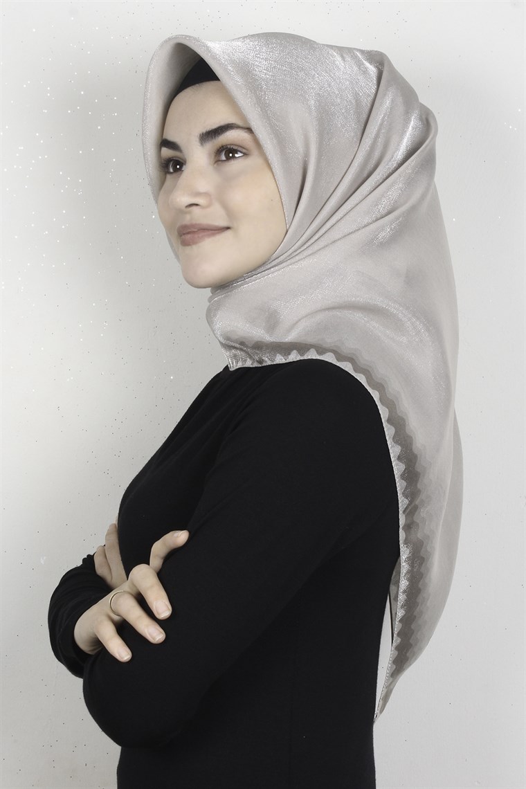 Elizya Simli Eşarp 4008-16 Toprak