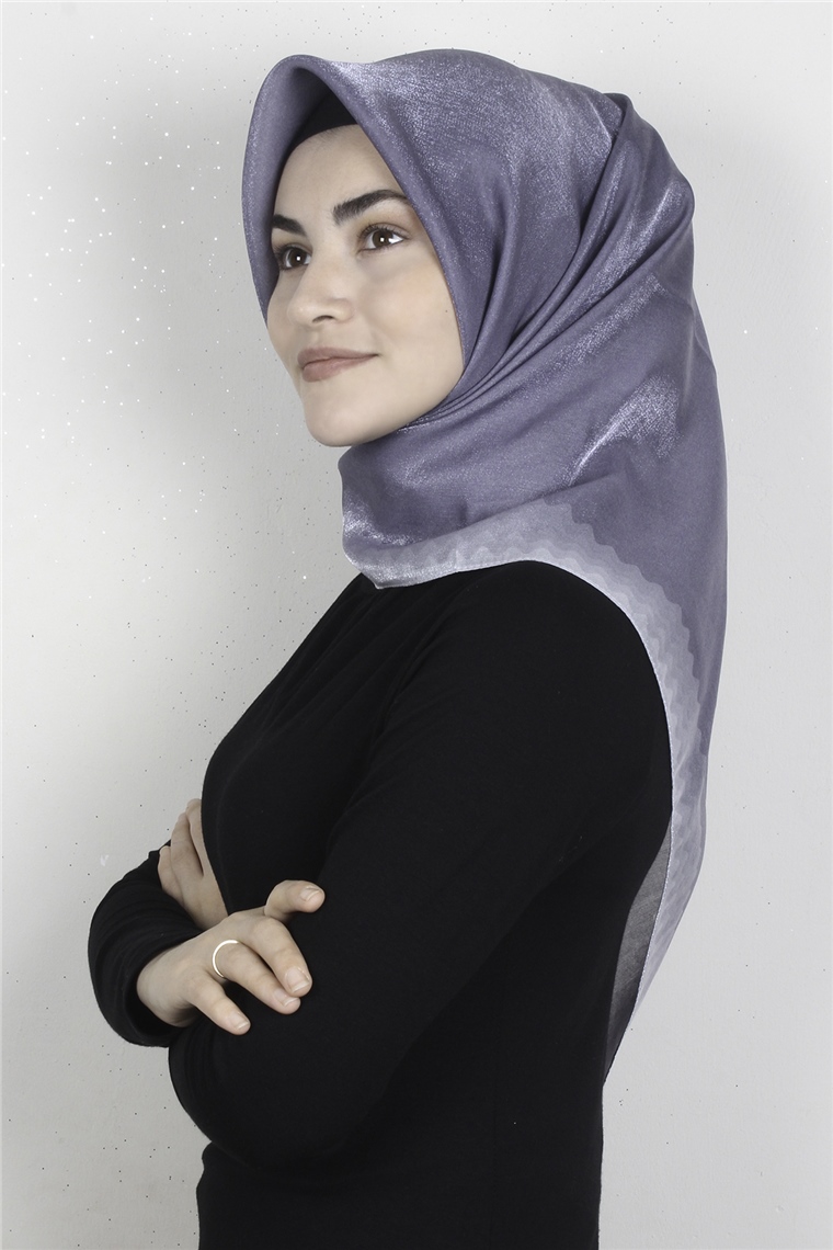 Elizya Simli Eşarp 4008-17 Leylak