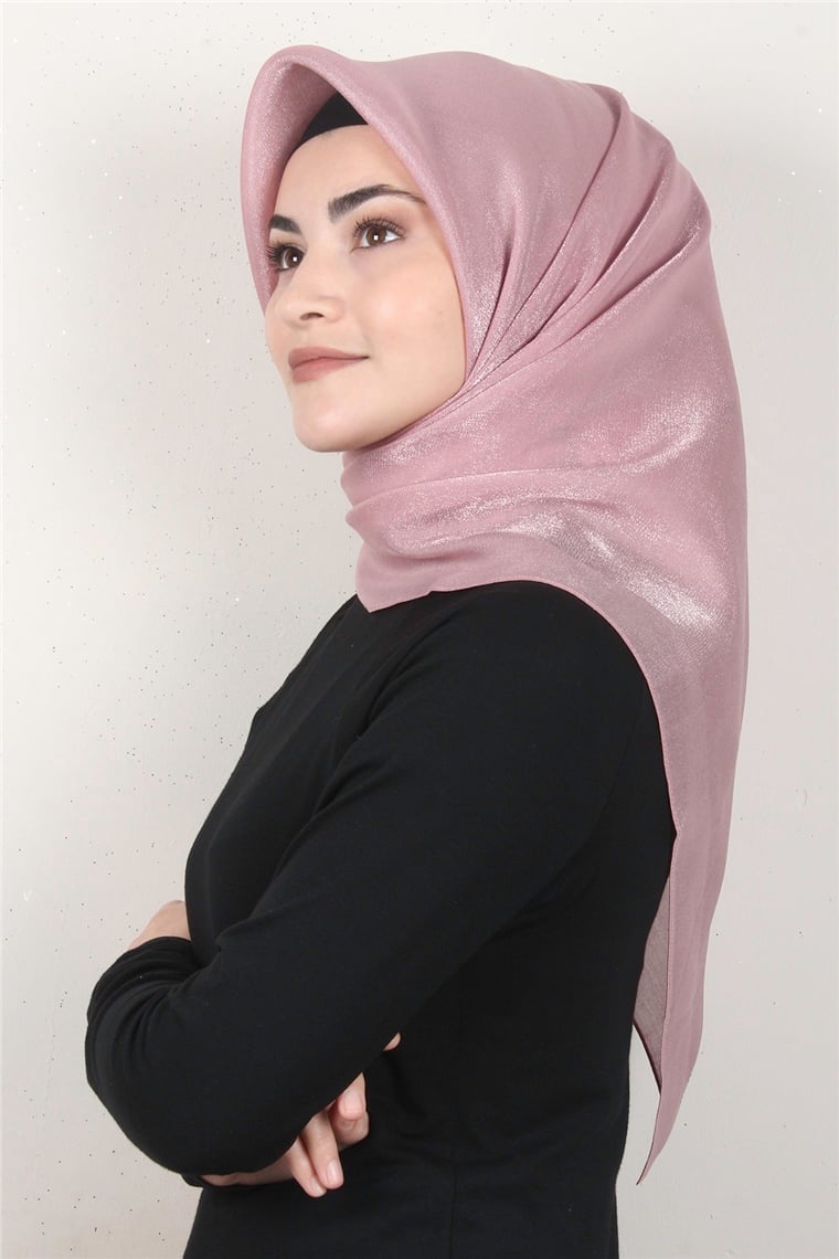 Elizya Simli Eşarp 4009-1 Pembe