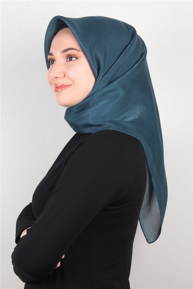 Elizya Simli Eşarp 4009-20 Petrol Mavisi 