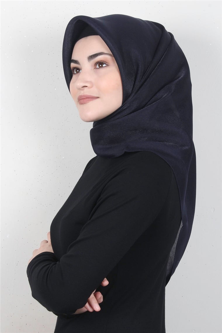 Elizya Simli Eşarp 4009-5 Lacivert