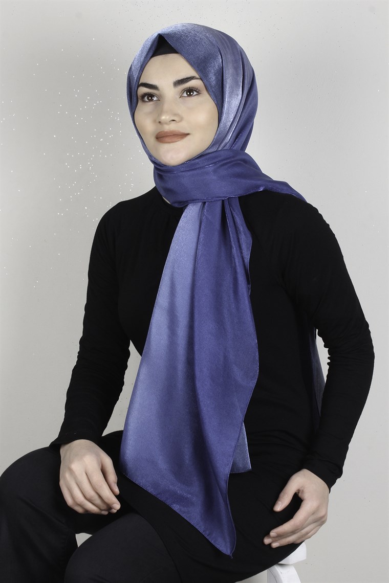 Elizya Simli Şal 4000-25 Mavi