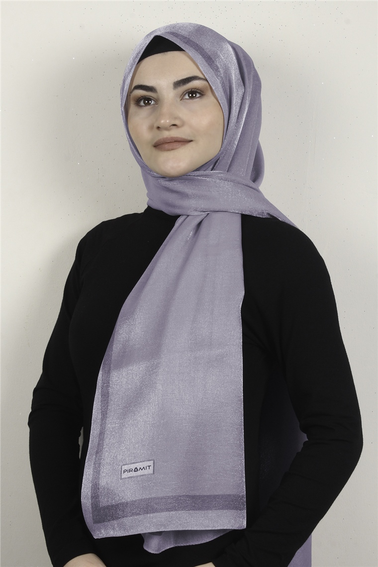 Elizya Simli Şal 4000-36 Lila