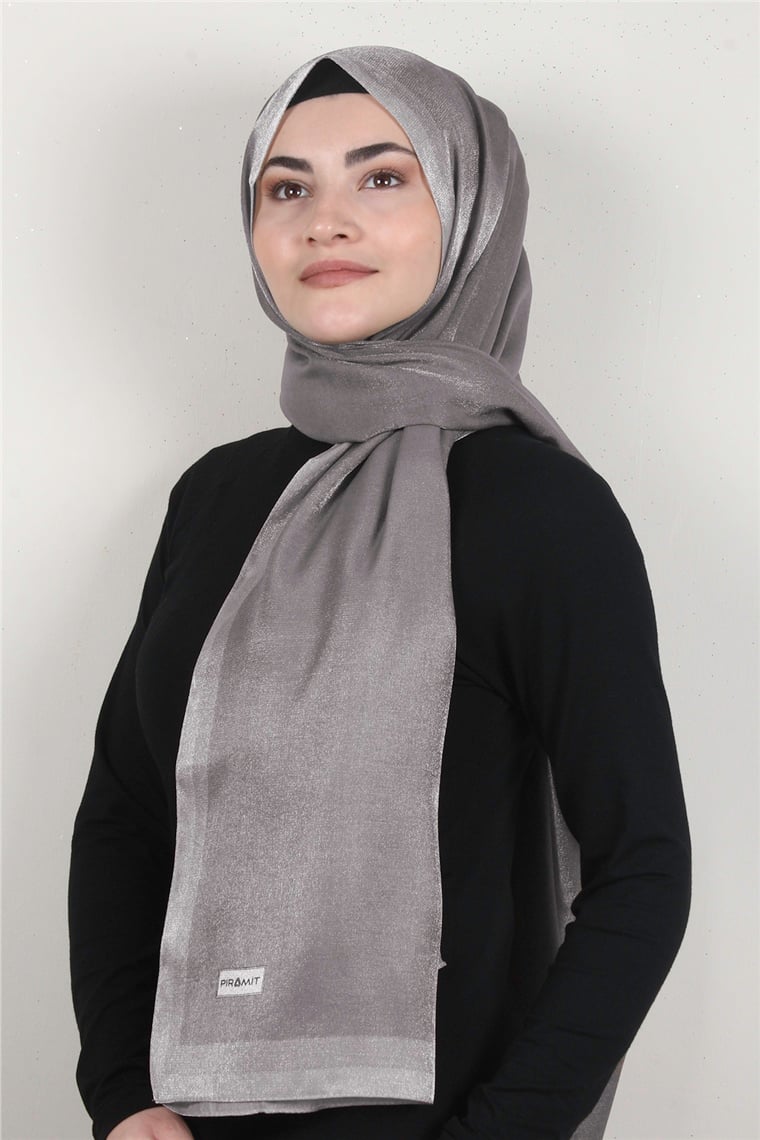 Elizya Simli Şal 4000-37 Miskli Kahve