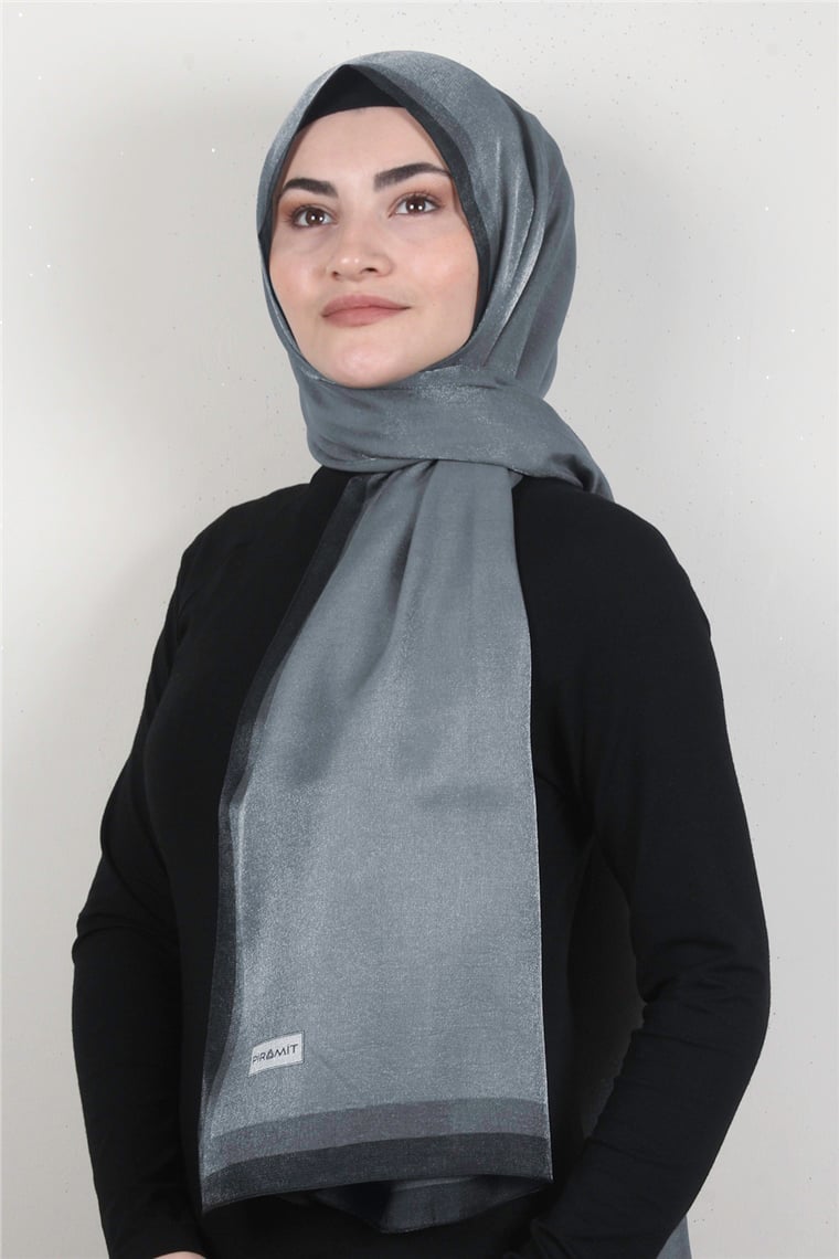 Elizya Simli Şal 4000-39 Füme