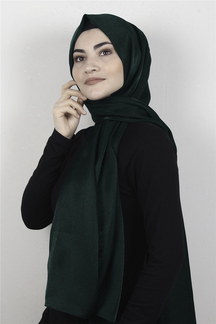 Elizya Simli Şal 4000-47 Zümrüt