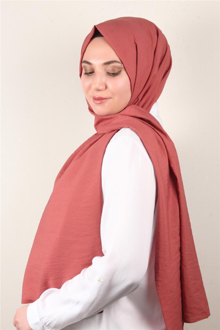 Eşarppark Yaz Serinliği Şal 2752-3 Gül Kurusu 