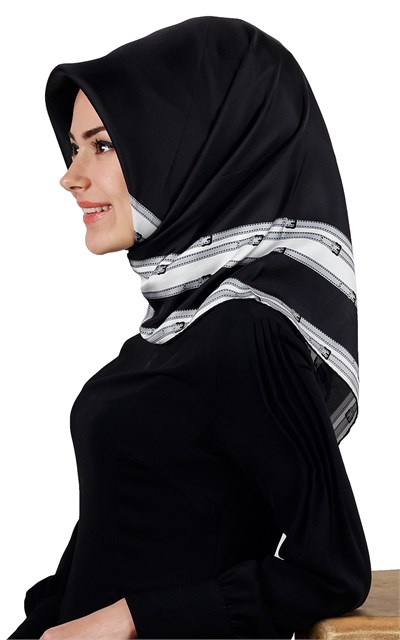 İndirimli İthal İpek Eşarp 1302-3