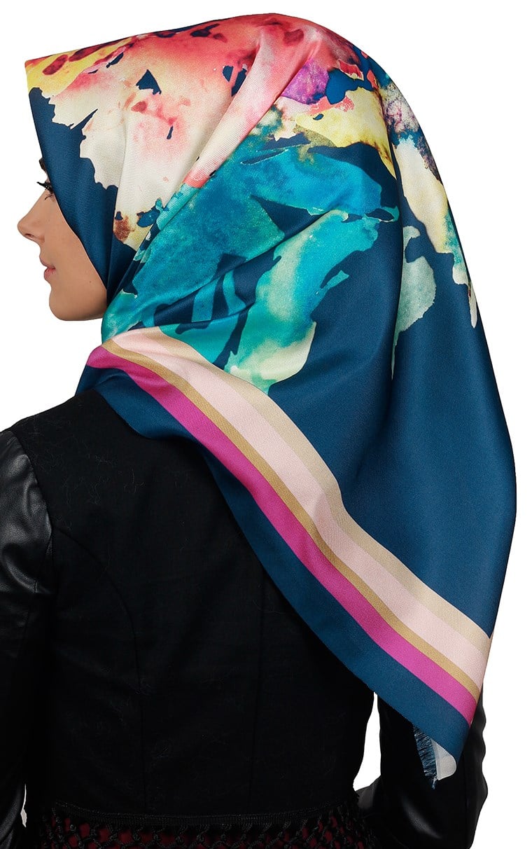 Tafta Dijital Eşarp 1321-1