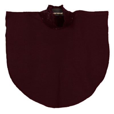 Viskon Dantelli Boyunluk 2516-5 Bordo