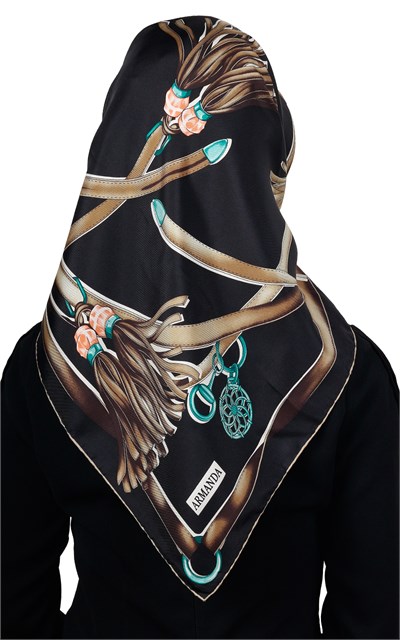 İndirimli İthal İpek Eşarp 1303-4