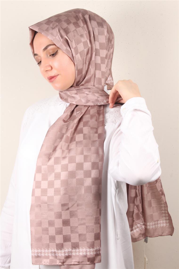 Fashion İpeksi Şal 2881-12 Koyu Pudra