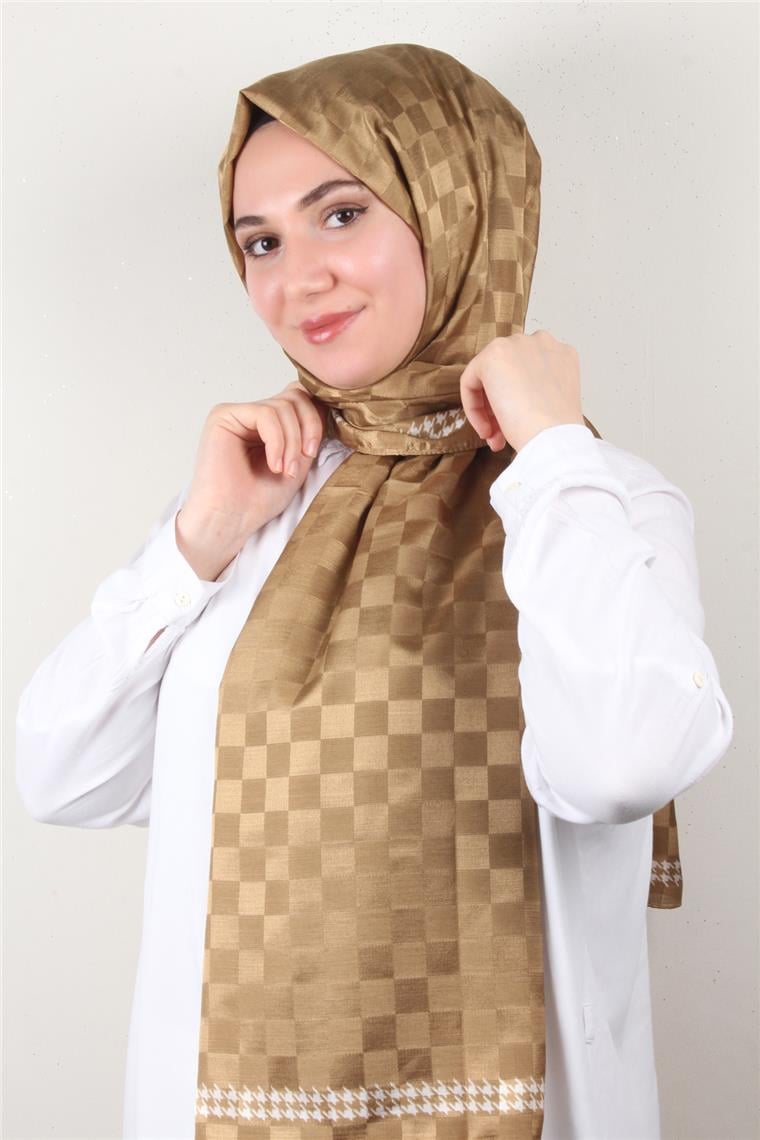 Fashion İpeksi Şal 2881-6 Bal Köpüğü