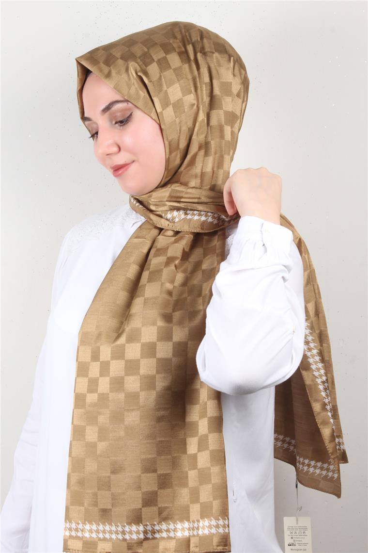 Fashion İpeksi Şal 2881-6 Bal Köpüğü