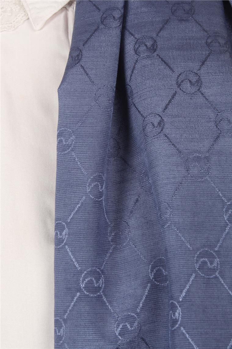 Fashion İpeksi Şal 2882-18 İndigo