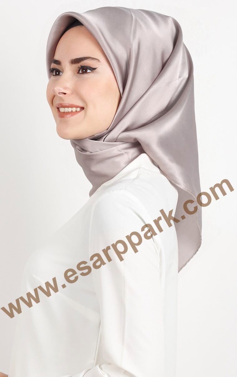 Fiesta Düz Renk İpek Eşarp 1600-15