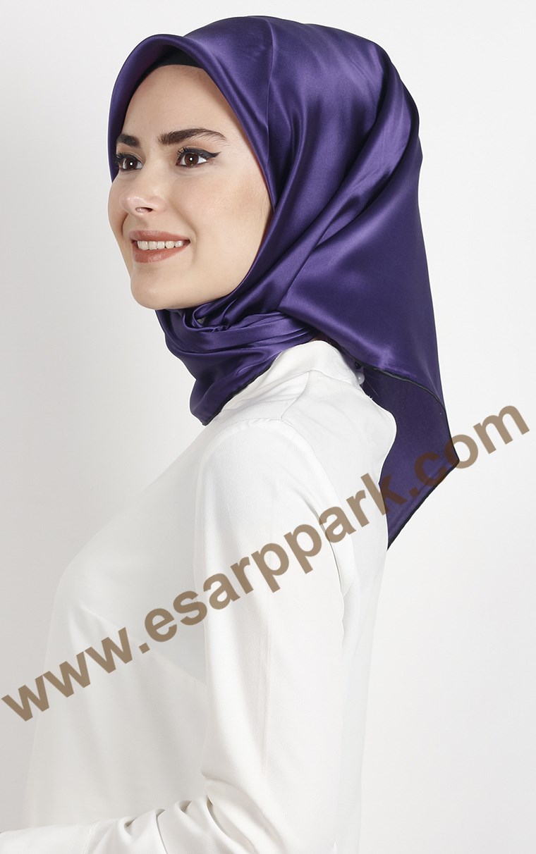 Fiesta Düz Renk İpek Eşarp 1600-16