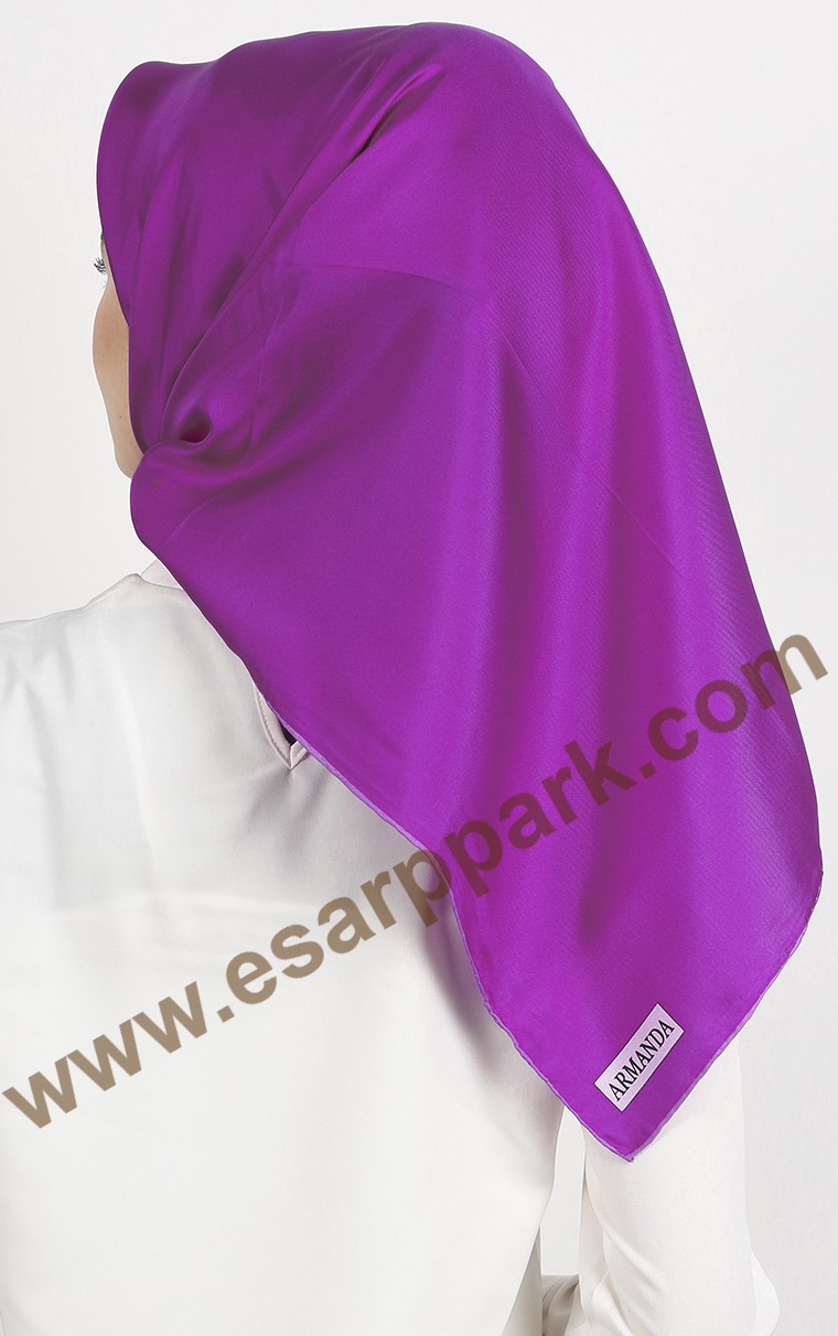 Fiesta Düz Renk İpek Eşarp 1600-18