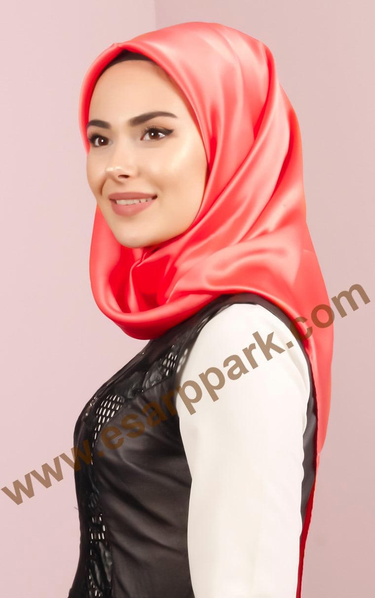 Fiesta Düz Renk İpek Eşarp 1600-19