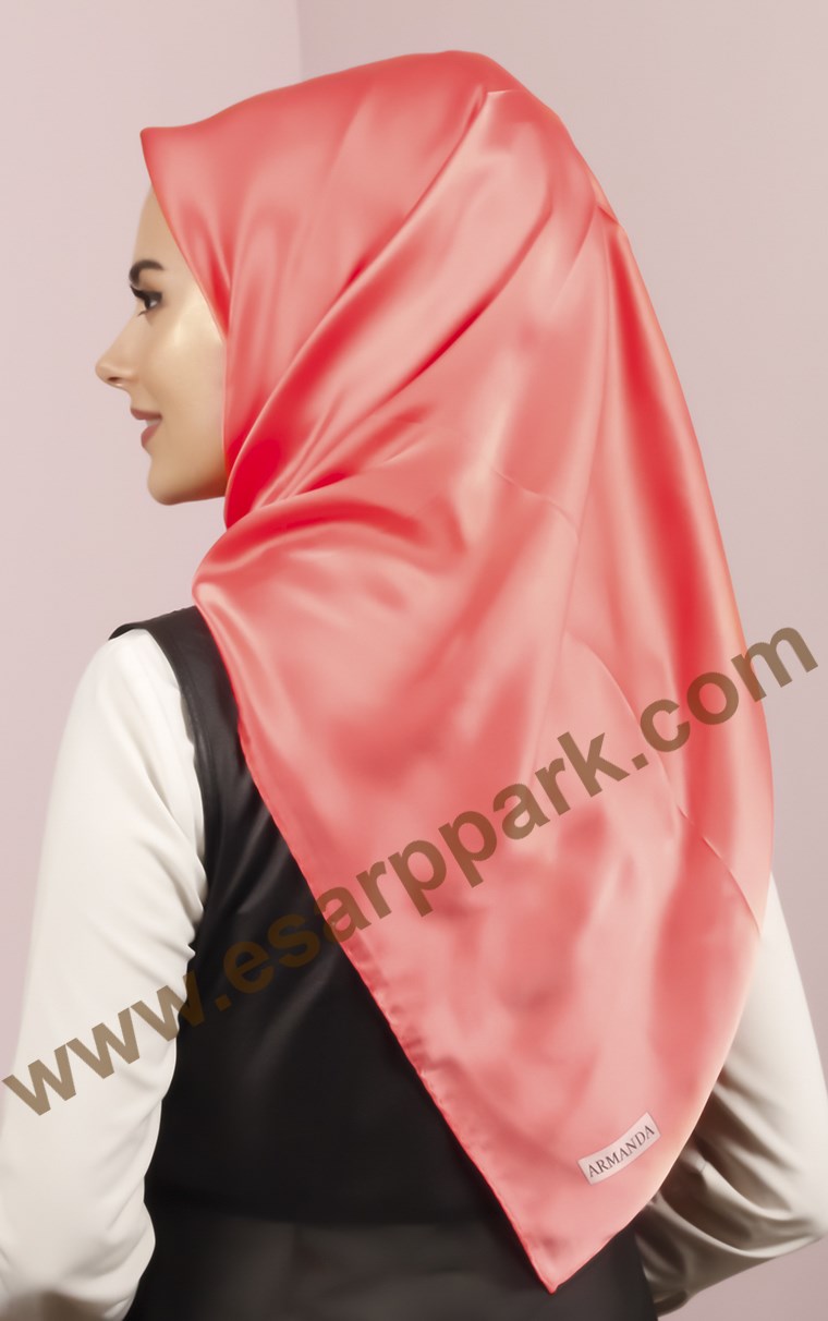 Fiesta Düz Renk İpek Eşarp 1600-19