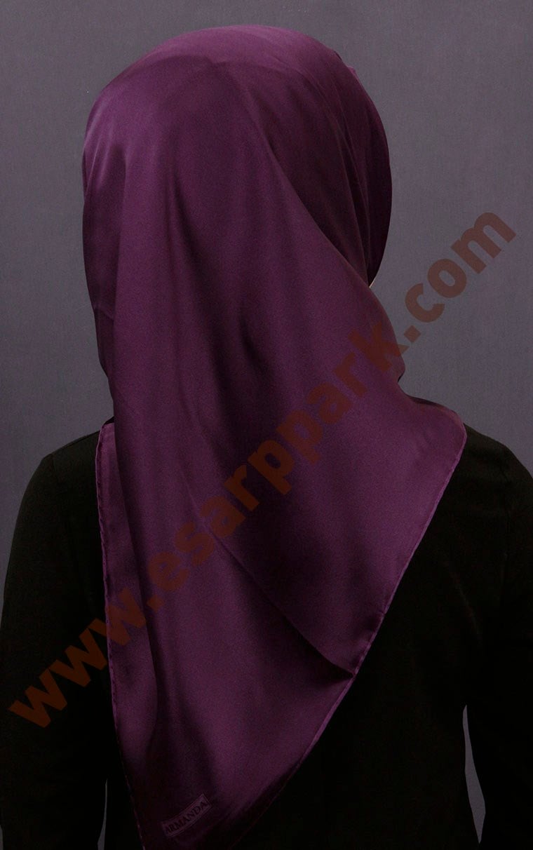 Fiesta Düz Renk İpek Eşarp 1600-49