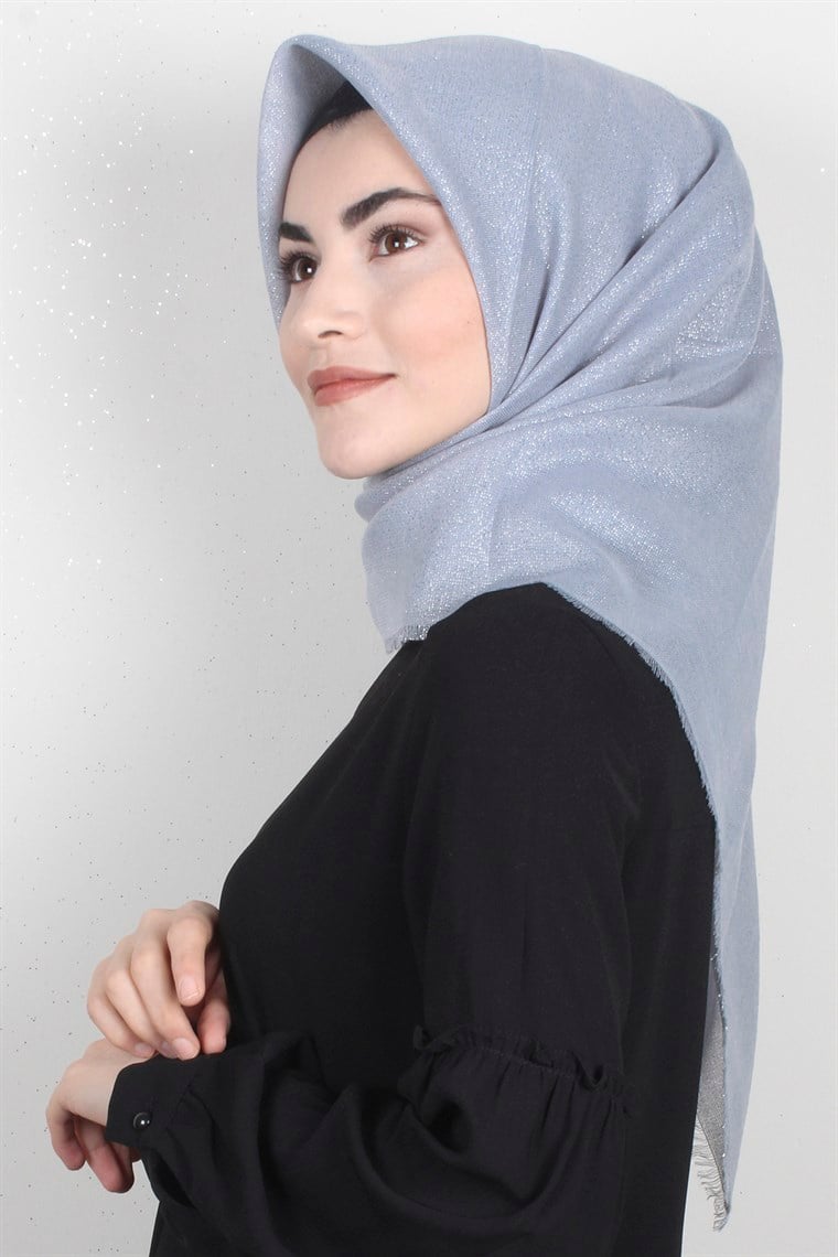 Fileli Coton Eşarp 1706-15