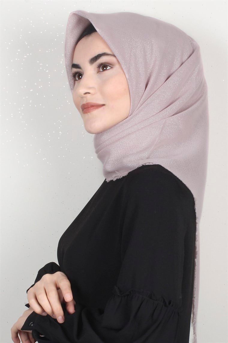 Fileli Coton Eşarp 1706-16