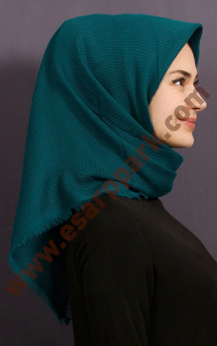 Fileli Coton Eşarp 1710-1