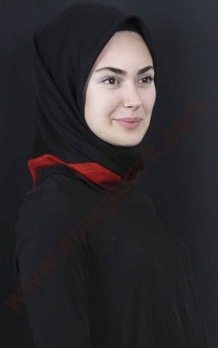 Fileli Coton Eşarp 1735-17
