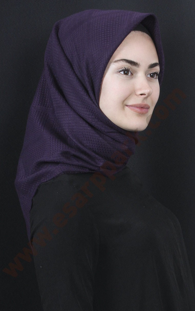Fileli Coton Eşarp 1735-22