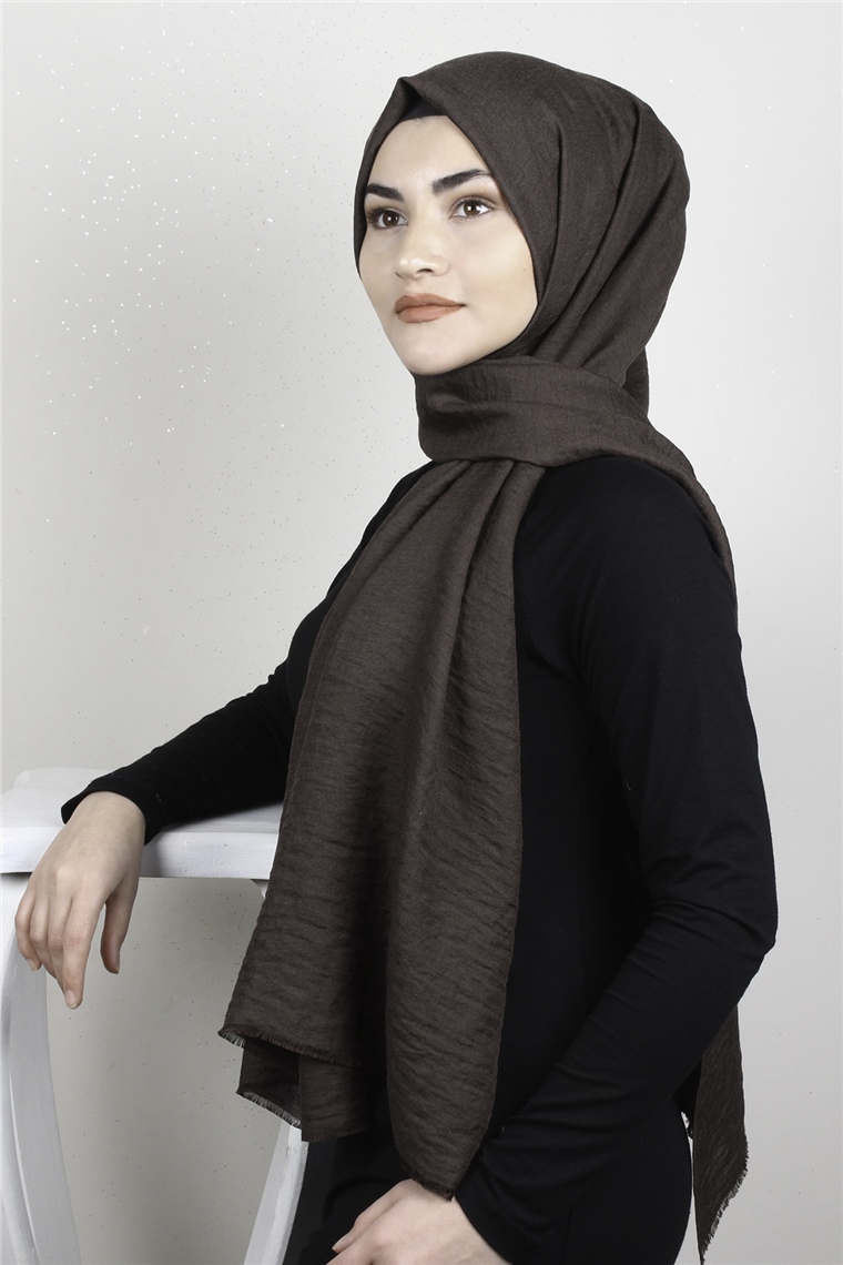 Fresh Cazz Şal 1485-13 Kahverengi