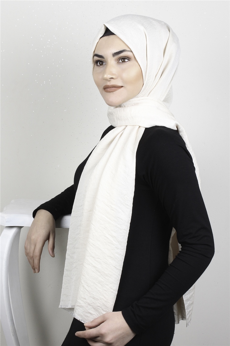 Fresh Cazz Şal 1485-9 Krem